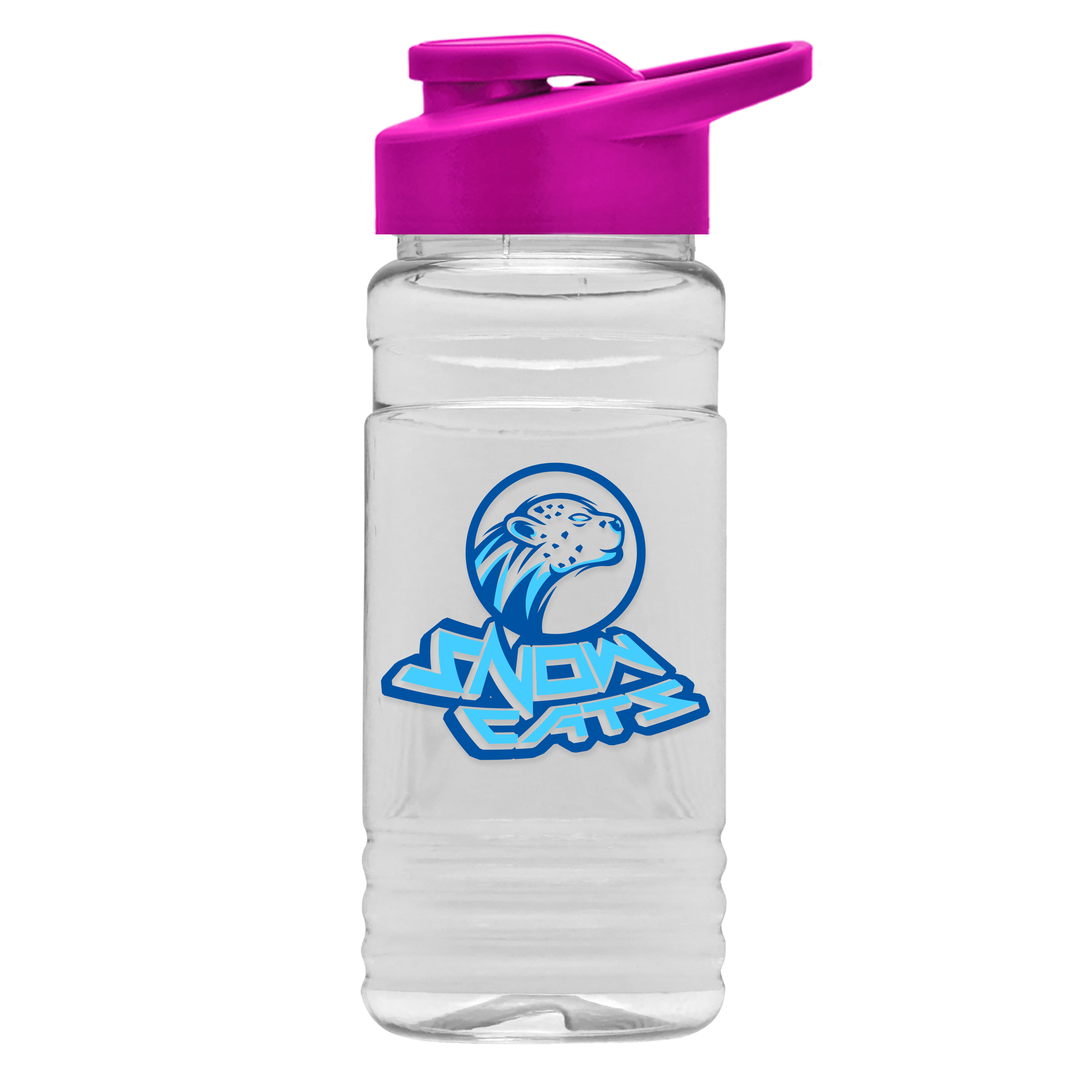 Clear Bottle with Drink-Thru Lid - 20 oz.